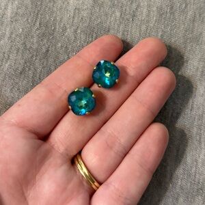 Catherine Popesco Crystal Stud Earrings